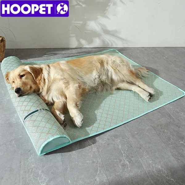 HOOPET Summer Dog Bed with Pillow Cooling Sofa for Small, Medilum and Large Dogs