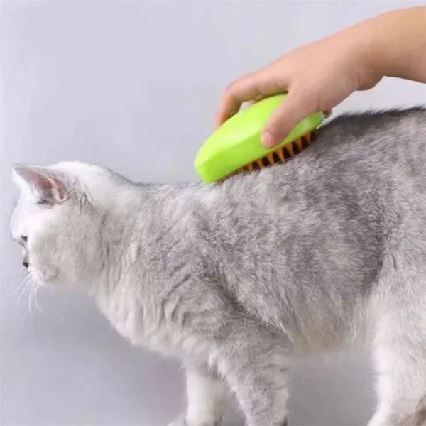 3 In 1 Cat Steam Brush - Hair Removal Comb