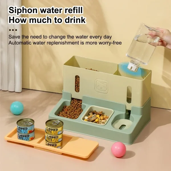 Automatic Pet  Feeder 3-in-1