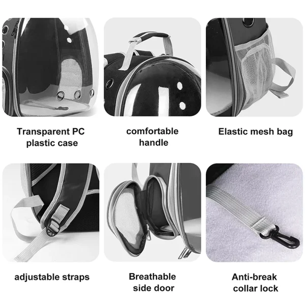 Space Pet Carrying Bag for Small Animal