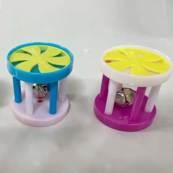 Plastic Cat Toy Ball with Bell Ring