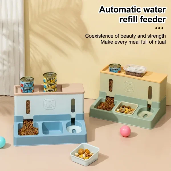 Automatic Pet  Feeder 3-in-1
