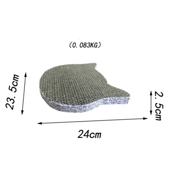 Fish Butterfly Shape Cat Scratcher