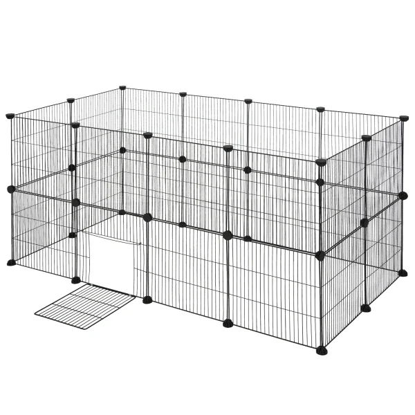 Pet Fences Dog Cage Foldable Sleeping Playing Kennel