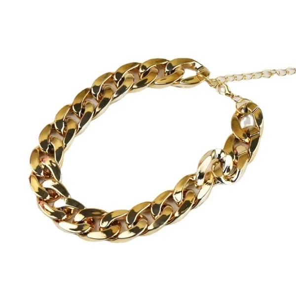 Dogs Collar Necklace - Silver/Golden