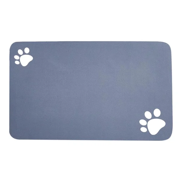 Anti-Slip Pet Food Mat, Washable, Quick Drying