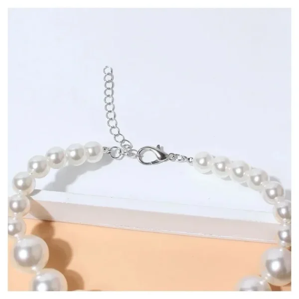 Luxury Pearls Dog Collar Necklace