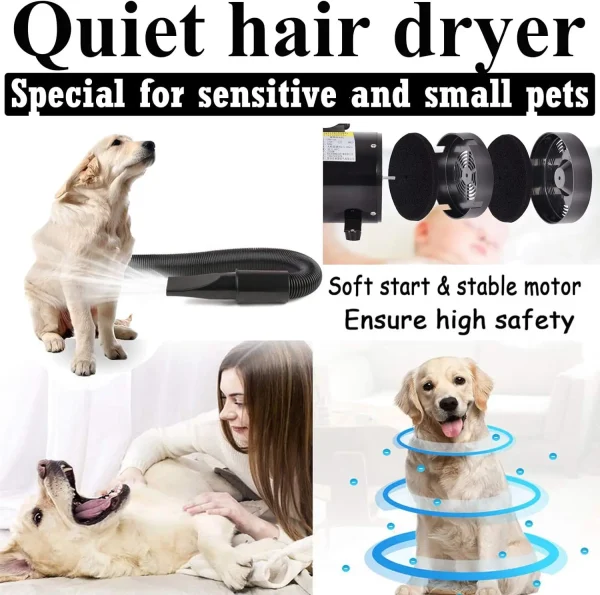 Portable Blower & Blaster Pet Dog Grooming Dryer