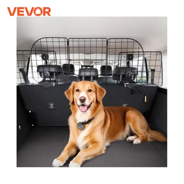 Dog Car Barrier Universal-Fit Back Seat