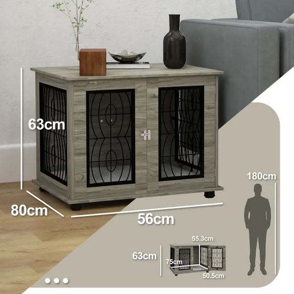Dog Crate Furniture, End Table for Medium/Large Dogs