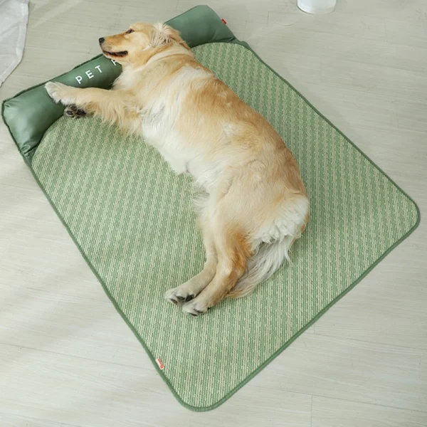 HOOPET Summer Dog Bed Cat Cool Mat Breathable Pet Sleep Ice Cushion for Small Medium Large Dog Cat Pet Cooling Mat Supplies