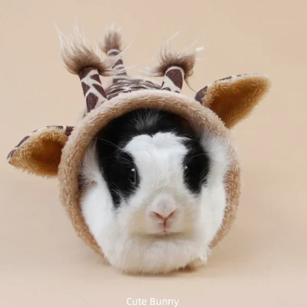 Tunnel Toy -  Giraffe Shape for Bunny, Hamster, Guinea Pig
