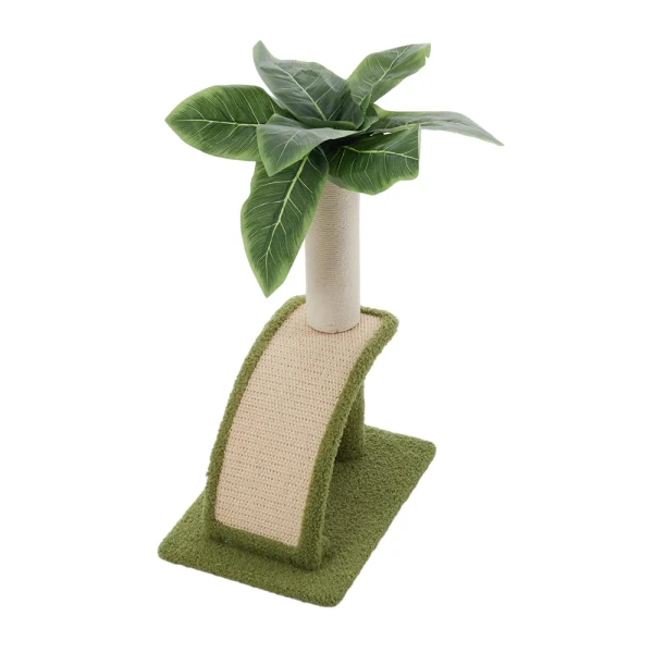 Tieker Green Tree Sisal Slope Cat Scratching Post