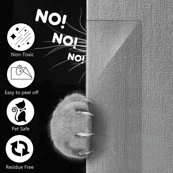 Pet Cat Couch Sofa Furniture Anti-Scratching Protector Guard Scratcher Accessory