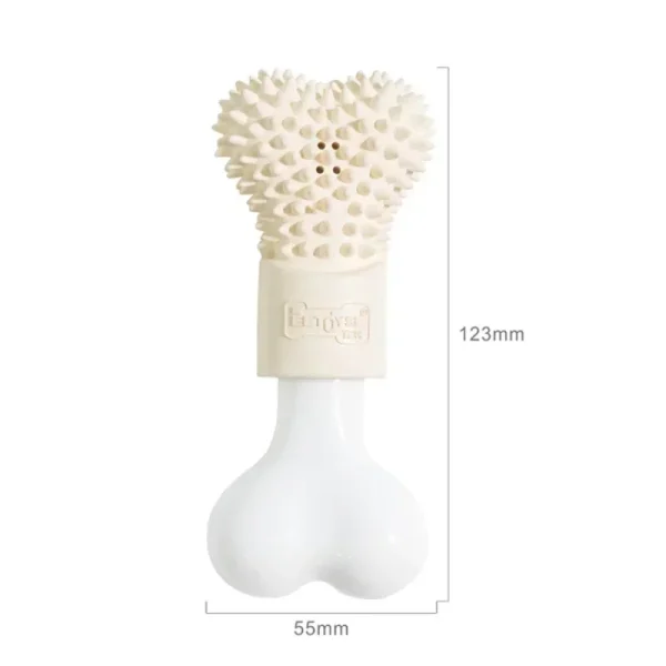 Dog Chew Toy - Rubber Bone Shape