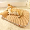 HOOPET Winter Warm Pet Mat Soft Sofa for Small Medium Dog Removable Bed for Cats Dogs Washable Fluff Sleeping Pet Beds Supplies