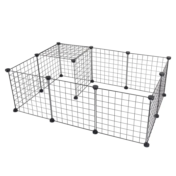 Pet Playpen Iron Fence Kennel House