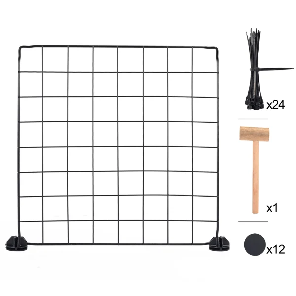 Outdoor Pet Playpen with Adjustable Wire