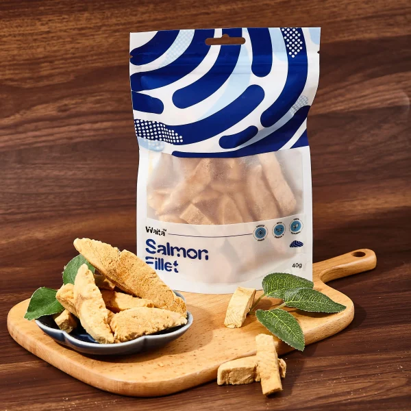 Waita Freeze Dried Salmon 40g Premium Pet Treats