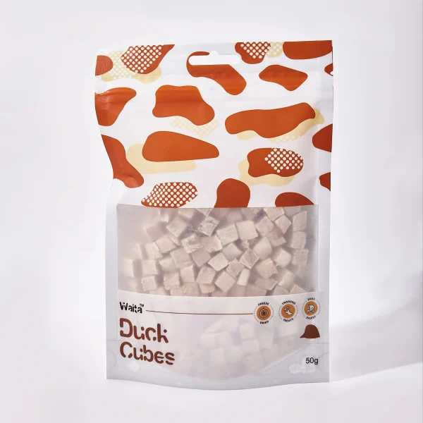 Waita 100% Natural Freeze Dried Duck Cube 50g