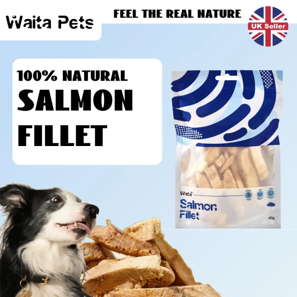 Waita Freeze Dried Salmon 40g Premium Pet Treats