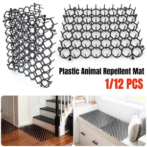 12PCS Cat Scat-Mat Animal Deterrent