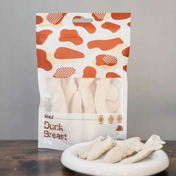 Waita Freeze Dried Duck Breast Dog/Cat Pet Treats 40g/250g