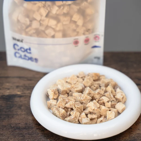 Waita Freeze Dried Cod Cubes Training Pet Treats 40g