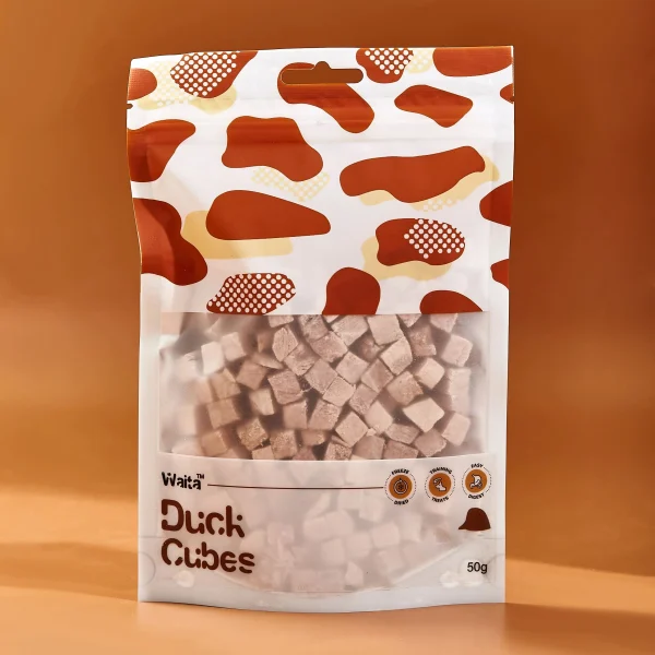 Waita 100% Natural Freeze Dried Duck Cube 50g