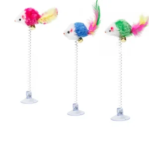 Swinging Mouse Toy with Bell Sound