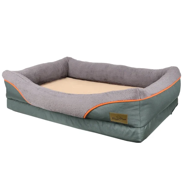 Large Orthopedic Pet Bed, Soft Cushion Foam