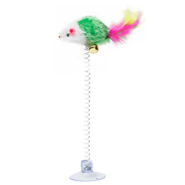Swinging Mouse Toy with Bell Sound