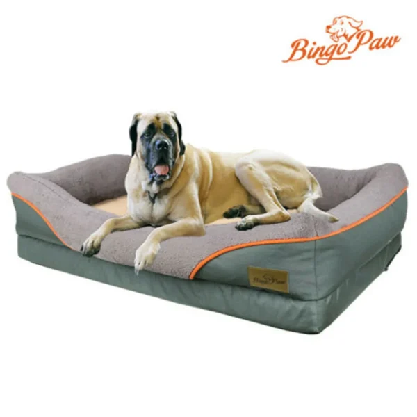 Large Orthopedic Pet Bed, Soft Cushion Foam