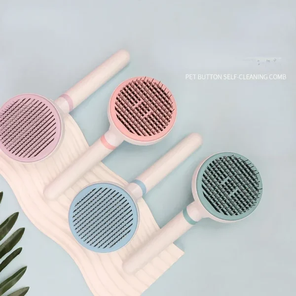 Pet Self-Cleaning Comb Hair Remover