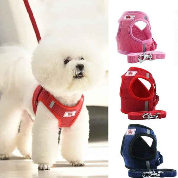 Dog Harness, No Pull Adjustable Collar For Small Dogs