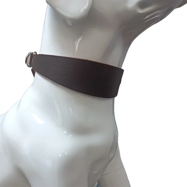 Adjustable Dog Collar, Soft Wide Leather