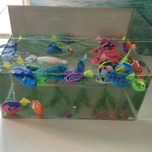 Cat Toy, LED Inductive. Interactive Swimming Robot Fish