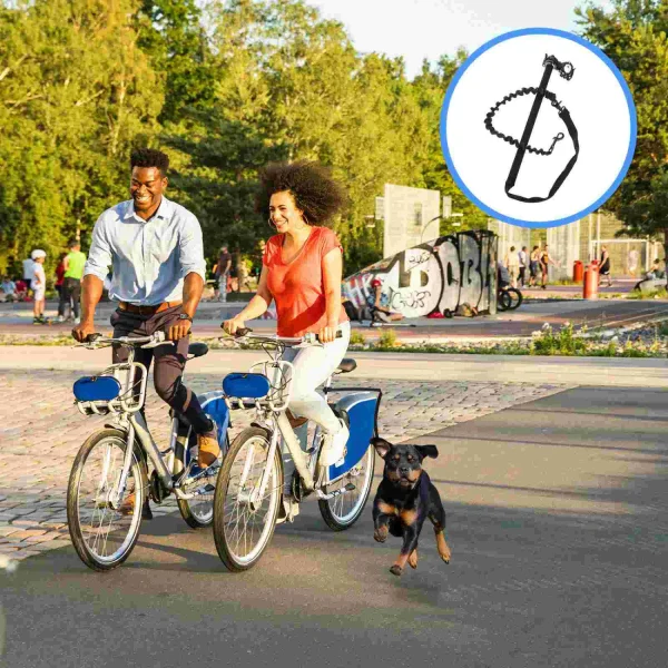 Bicycle Dog Walker Leash with Pulling Rope