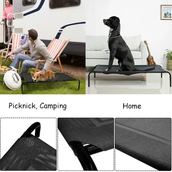 Elevated Large Outdoor Sofa Bed, Washable