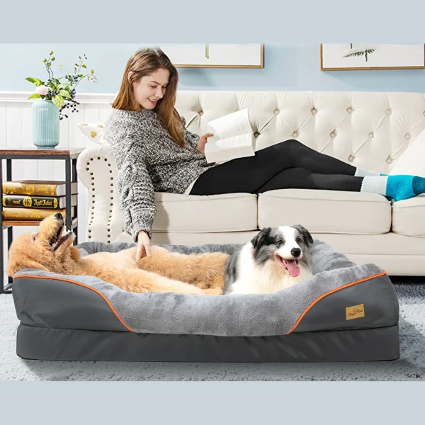 Large Dog Bed, Soft, Comfortable, Anti Allergy