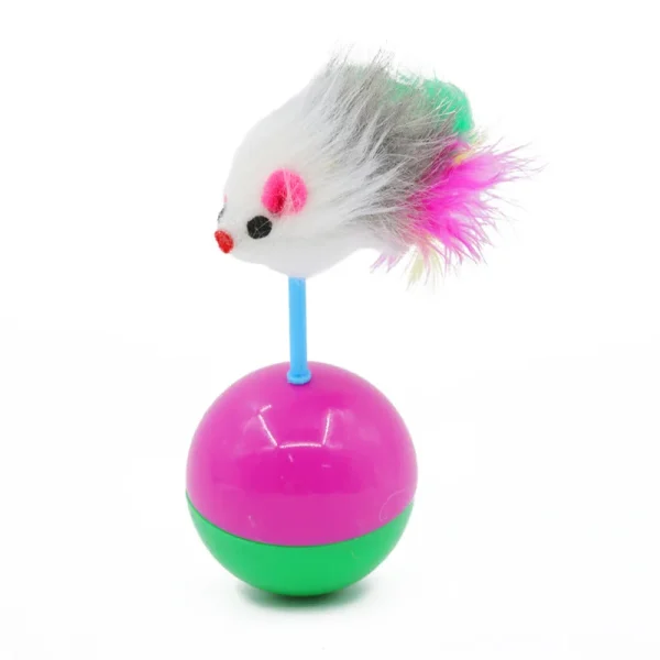 Fun Teasing Cats Toy, Ball with Mouse