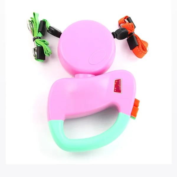 Automatic Retractable Double Leash
