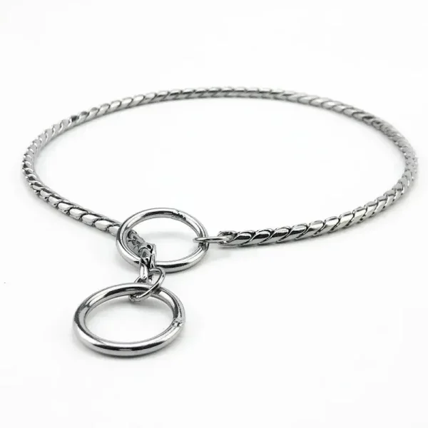 Dog Collar Chain, Copper Pinch Collar P Slip Chain