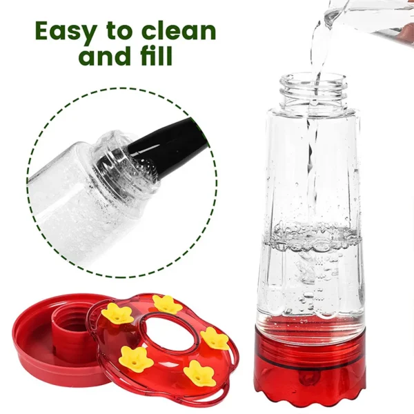 Bird Feeder Ant and Bee Proof with 5 Feeding Ports