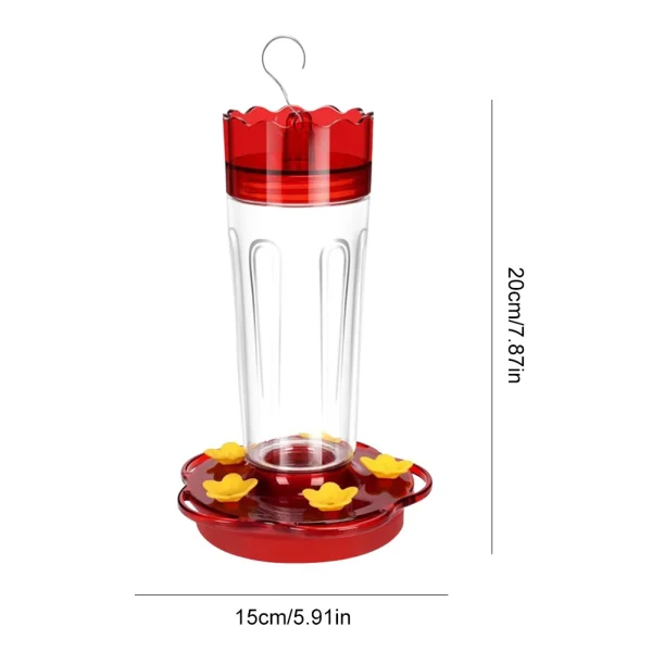 Bird Feeder Ant and Bee Proof with 5 Feeding Ports