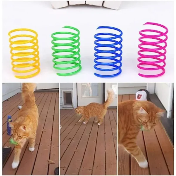 4/8/12pcs Interactive Wide Durable Cat Toy