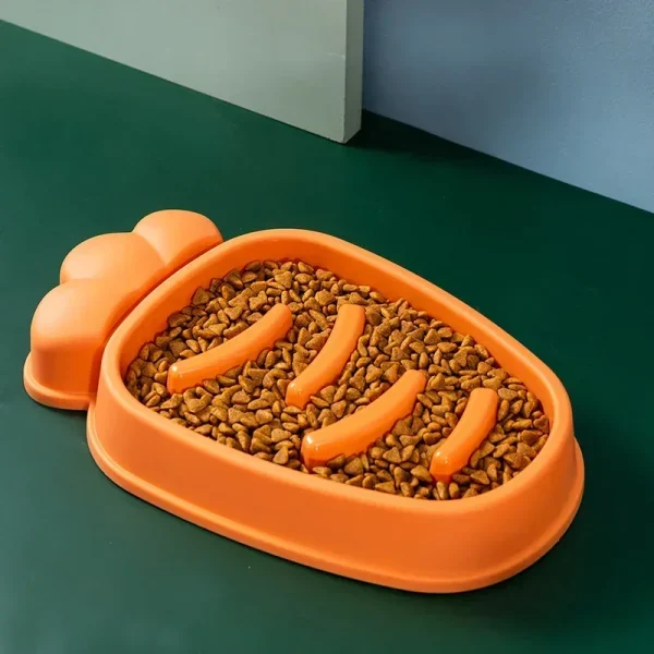 Pet Slow Food Bowl, Anti-choke Eating Feeder