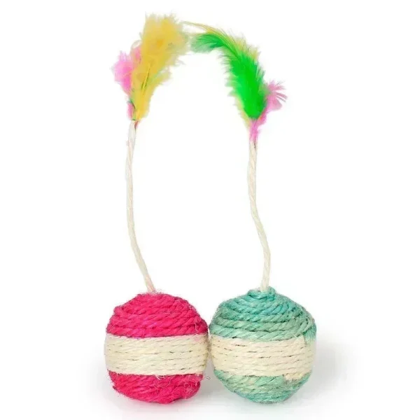 1Pc Cat Toy, Sisal Scratching Ball