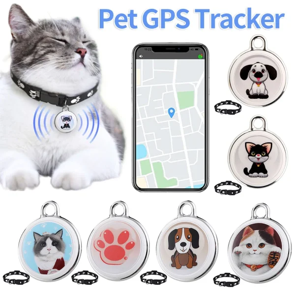 Pet Anti-Lost GPS Tracker, Real-Time Global Tracking Device