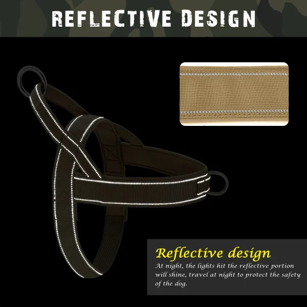Nylon Durable Dog Harness with Handle